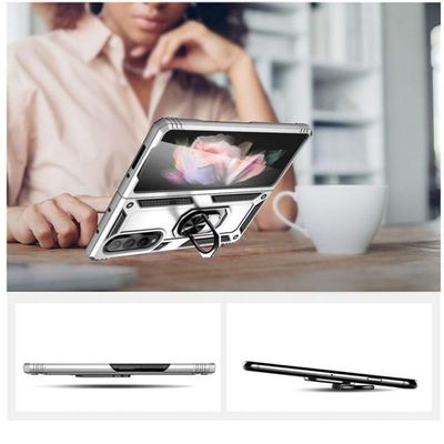 Capa Do Celular Do Z Fold 3 Com 2 Partes Dobravel Case