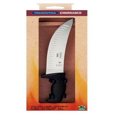 Faca Carne Inox 10 Profissional Preto Butcher Tramontina