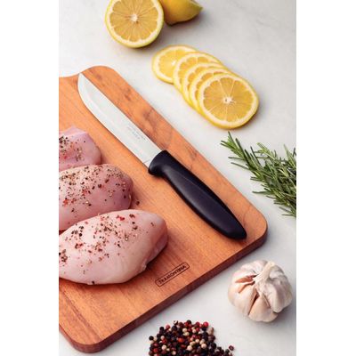 Faca Cozinha Inox 6 Plenus Preto