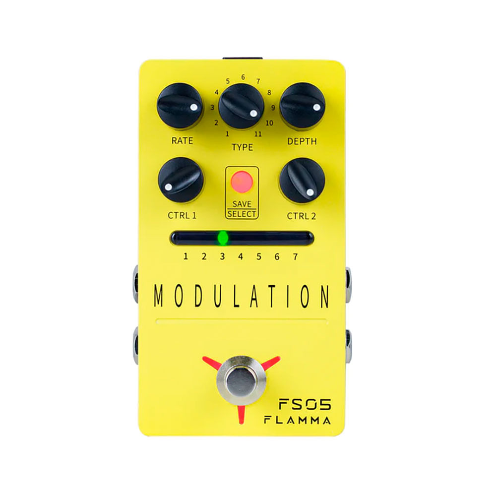 Pedal Flamma FS05 Multi-Modulation Estéreo In/Out - PD1163
