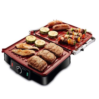 Press Grill Mondial Red Ceramic Pg-02 Press Grill-220v-preto/inox 220V