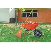 Vassoura Jardim Plástica 22 Dentes Sem Cabo Tramontina