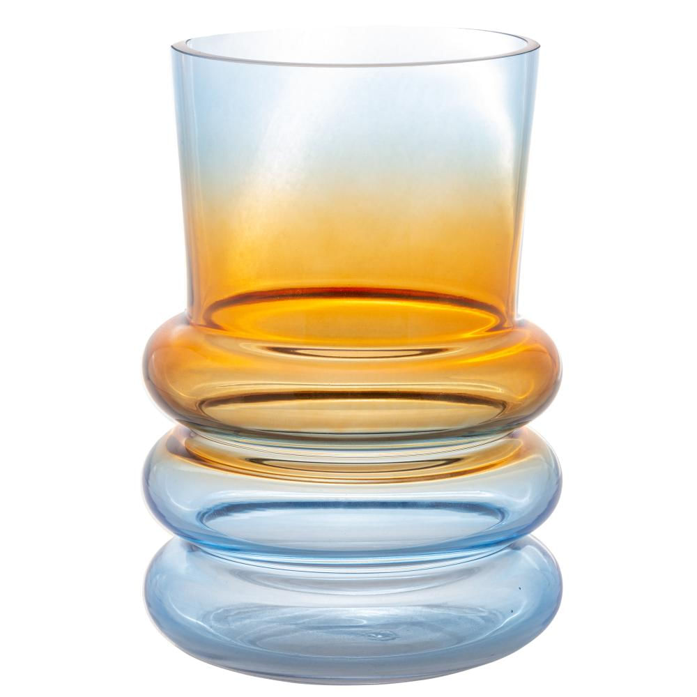 Vaso Wolff de Vidro 13,5cm x 20cm