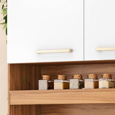 Cozinha Compacta 6 Portas Alamo 91601 Amendola Branco Demobile Amendola Branco