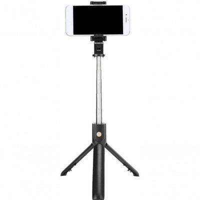 Bastão De Selfie Com Tripé Para Celular Com Controle Disparador Portátil Extensível K07