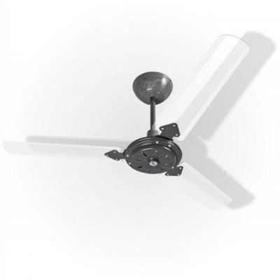 Ventilador Eco San Grafite 220V 3 Pás Transparentes 220
