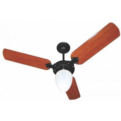 Ventilador Pêra New Preto 220V 3 Pás Verniz 220