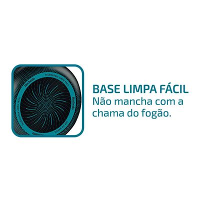 Panela de Pressão 4.5 Litros Rochedo Smart  Fechamento Externo Preta