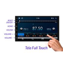 Multimidia Roadstar Android com Carplay 7" - RS815BR