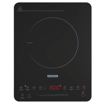 Cooktop Portátil Por Indução Tramontina Slim Touch 127v 110