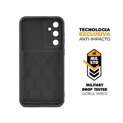 Capa para Samsung Galaxy A34 5G - Symetric Preta - Gshield
