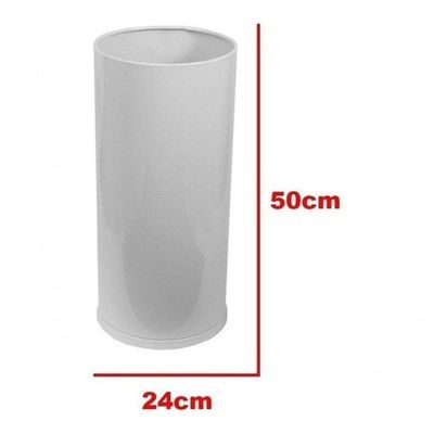 Porta Guarda-chuva Esmaltado Abs U4 Branco