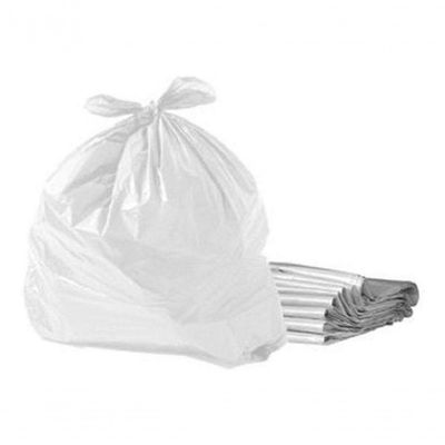Saco P/ Lixo De 100L Branco Leitoso 75X95X0,10. C/100 Branco