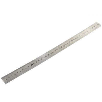 Kit 4 Réguas Metal Leve Aço Inoxidável 40cm