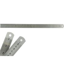 Kit 2 Régua Metal Inoxidável Baixo Relevo 40 e 50cm