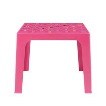 Mesinha Mor Estampada Kids Rosa