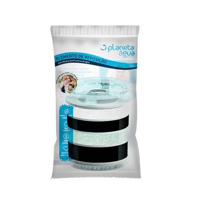 Refil Filtro Purificador Purific Camadas Pratic Ecológico