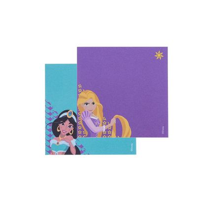 Bloco Adesivo Post-it Kit Princesas Jasmine Aurora Maxprint
