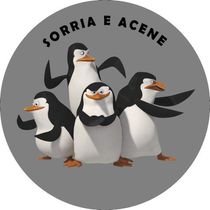 Capa Estepe Ecosport Crossfox Pinguins de Madagascar Lorben