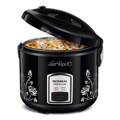 Panela Elétrica Mondial Fast Rice 10 Pe-44-10X Preto 127V 110