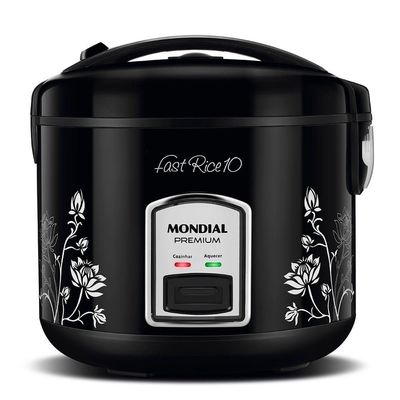 Panela Elétrica Mondial Fast Rice 10 Pe-44-10X Preto 127V 110