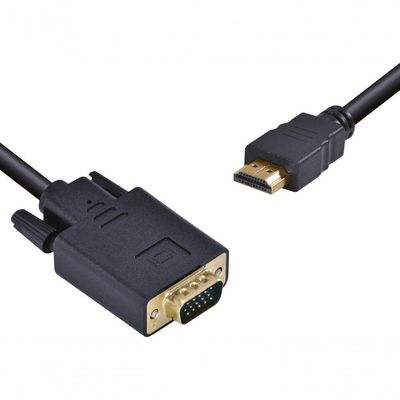 Cabo Conversor Hdmi X Vga 1080I 30Cm