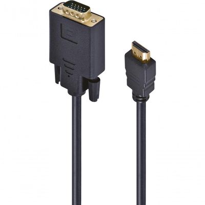 Cabo Conversor Hdmi X Vga 1080I 30Cm