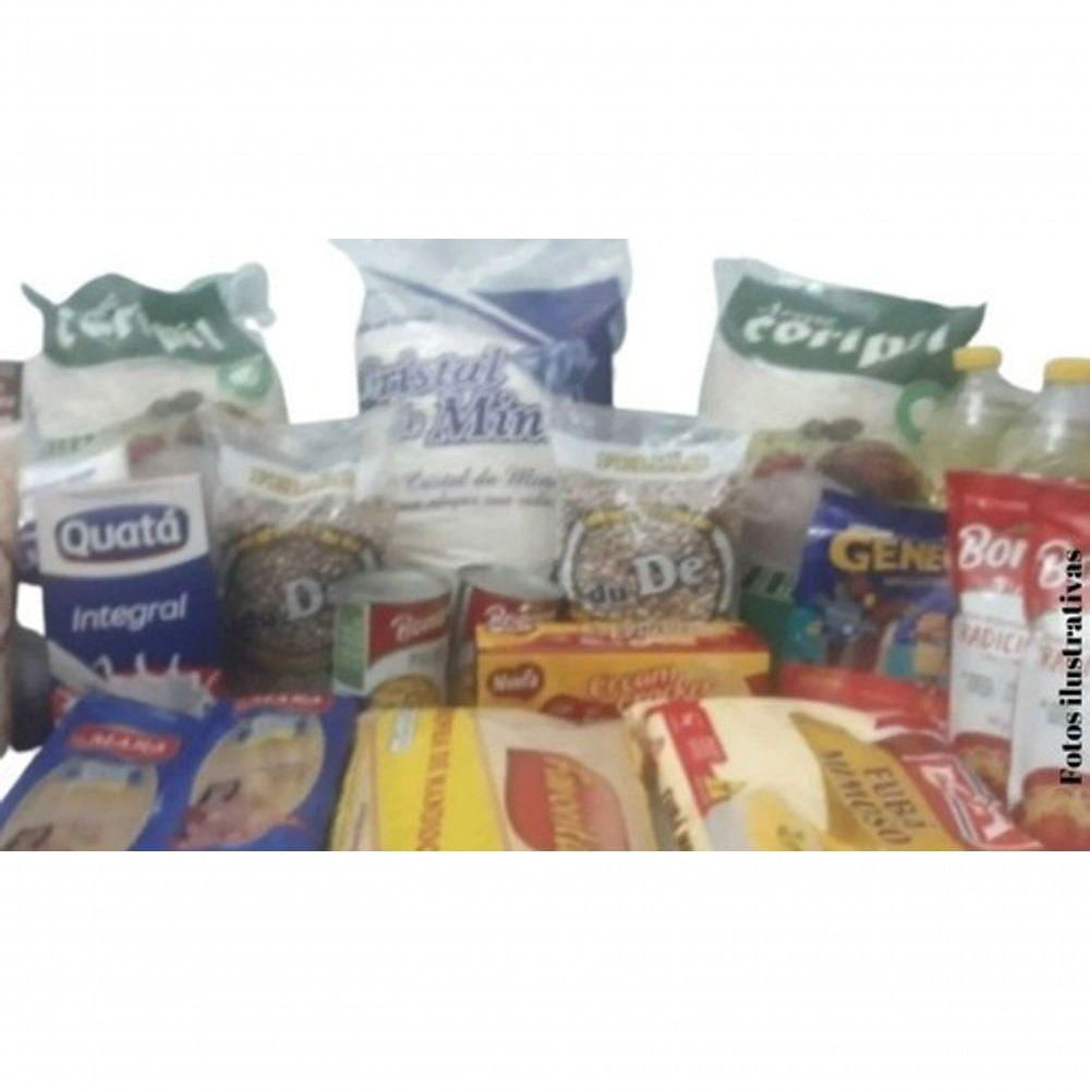 Cesta Básica De Alimentos 18 Itens 14 Kg