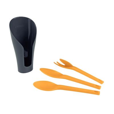 Kit Utensílios Para Vaso Cocoon Grafite Tramontina