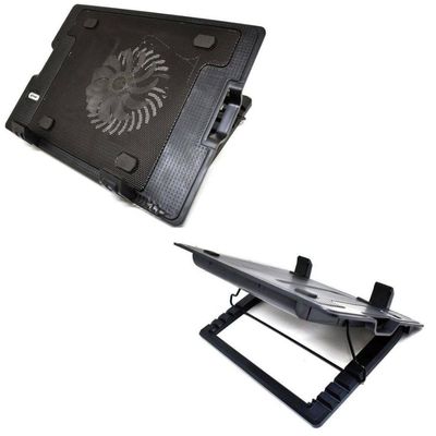 Suporte Base Para Notebook Com Cooler e Iluminação até 17 Polegadas