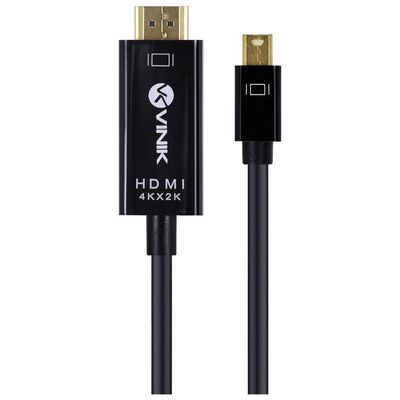 Cabo Mini Displayport Para Hdmi 2.0 4K Ultra Hd 2 Metros - H20Mdp-2
