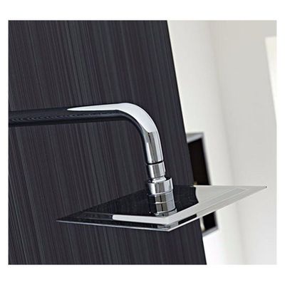 Chuveiro Inox Cromado 20x20 Ducha Slim Banheiro Area 110