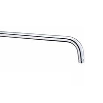 Chuveiro Ducha Inox 20x20 Cromado Slim Suporte Redondo