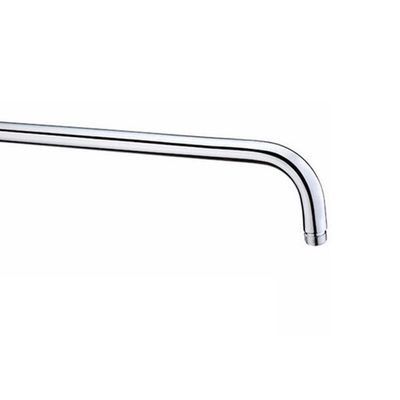 Chuveiro Ducha Inox 20x20 Cromado Slim Suporte Redondo