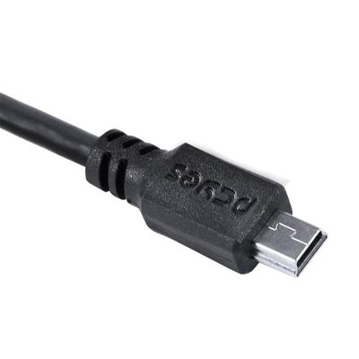 Cabo Usb Tipo C Para Mini Usb B 2.0 Para Type C Tipo C 1 Metro Preto - Pucmbp-1