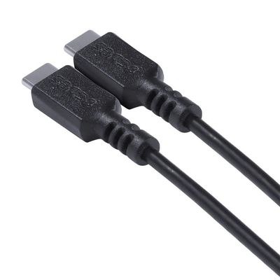 Cabo Para Celular Smartphone Usb Tipo C 2.0 Para Usb Tipo C / Type C 2.0 1 Metro Preto - Pucp-01