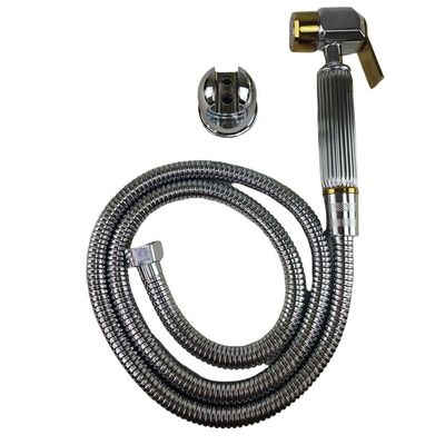 Ducha Higienica Luxo De Mao Chuveirinho Intimo Suporte Metal
