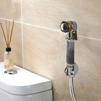 Ducha Higienica Luxo De Mao Chuveirinho Intimo Suporte Metal