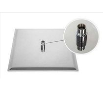 Chuveiro Ducha Inox Quadrado 20x20 Cromado Banheiro Area Externa Piscina