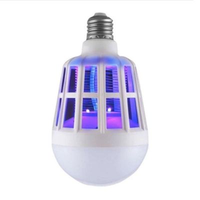 Lâmpada Led 12w com Luz Mata Inseto Mosquito Led Bivolt