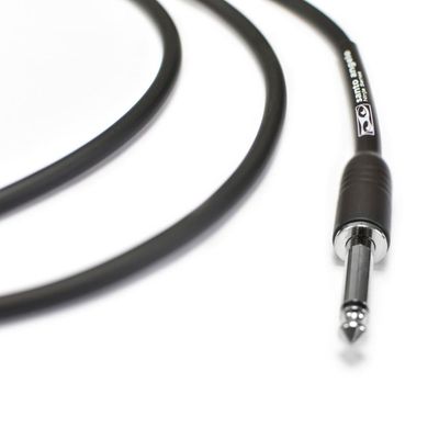 Cabo de Guitarra Ninja Cable 0,20 MM Conector P10/P10 30FT 9,15 Metros Preto