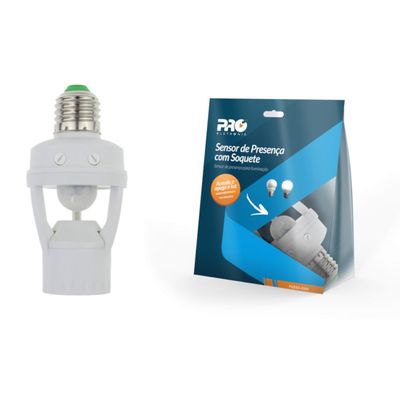 Sensor de Presenca Sobrepor Soquete 360° PQSSS-0360