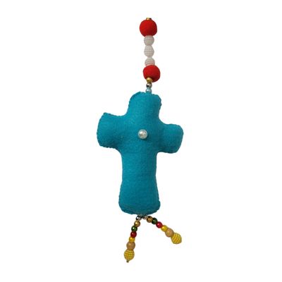 Nossa Senhora Perpétuo Socorro Terço Decorado - Artesanal