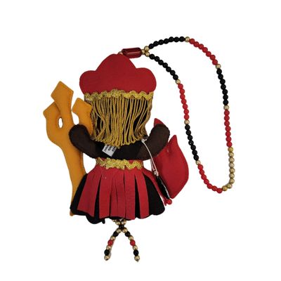 Orixá Exú com Guia - Artesanal