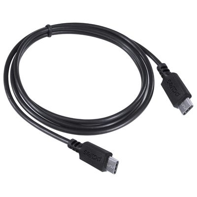 Cabo para Celular Smartphone USB Tipo C 2.0 para USB Tipo C / TYPE C 2.0 1 Metro Preto - PUCP-01