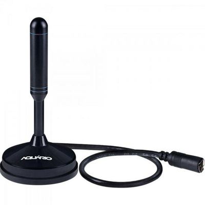 Antena Digital Com Cabo 5M Vhf/Uhf/Fm/Hdtv Dtv-150 Aquario