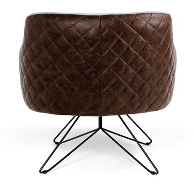 Poltrona Jade Base Orby Fixa B-10 Corano Tressê Linho Bege