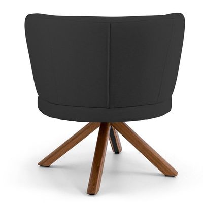 Poltrona Melissa Base Giromad Giratória C-465 Chumbo