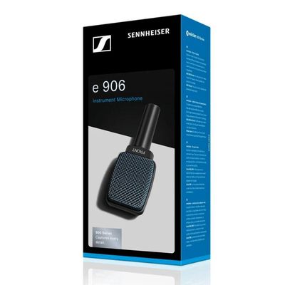 Microfone Sennheiser E906 Dinâmico Super Cardióide