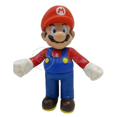 Boneco Mario Grande Super Size 23Cm - Super Mario